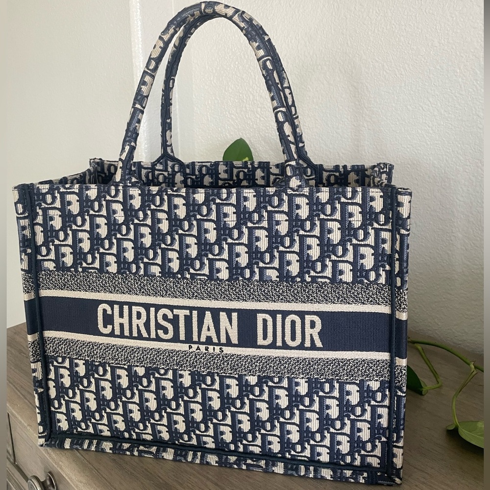 Christian Dior Book Tote Medium Size